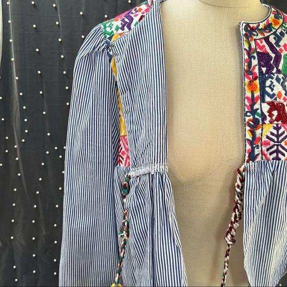 Velzera Vintage Style Jacket Blouse - Picture 8 of 10